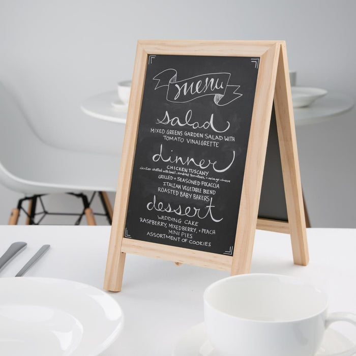 Olympia Mini Folding Menu Board 250(H) x 150(W)mm Olympia