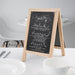 Olympia Mini Folding Menu Board 250(H) x 150(W)mm Olympia