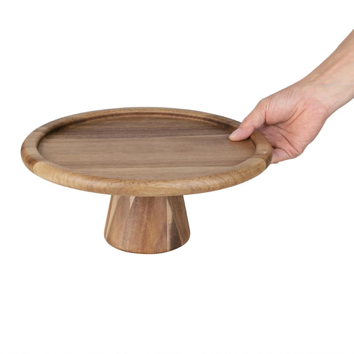 Olympia Acacia Cake Stand 305x127(H)mm Olympia