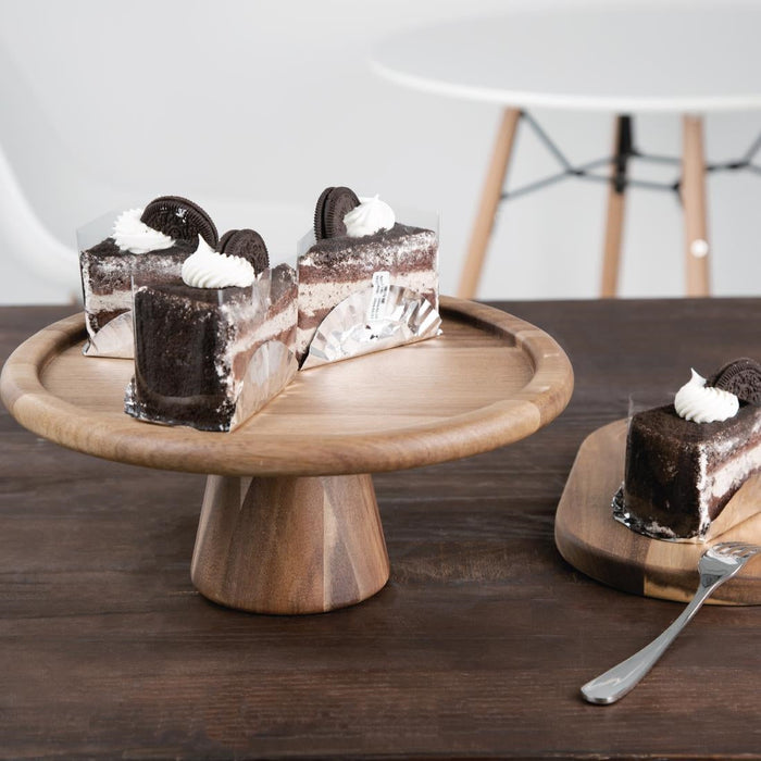 Olympia Acacia Cake Stand 305x127(H)mm Olympia