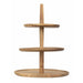 Olympia Acacia 3-Tier Stand 305(Ø) x 395(H)mm Olympia