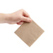 Fiesta Recyclable Recycled Cocktail Napkin Kraft 24x24cm 2ply 1/4 Fold (4000 Pack) Fiesta Recyclable