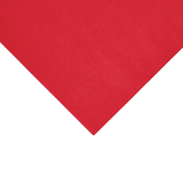 Fiesta Recyclable Lunch Napkin Red 33x33cm 2ply 1/4 Fold (2000 Pack) Fiesta Recyclable