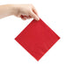 Fiesta Recyclable Lunch Napkin Red 33x33cm 2ply 1/4 Fold (2000 Pack) Fiesta Recyclable