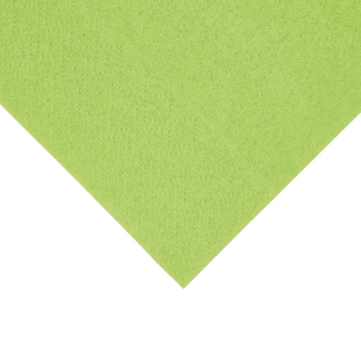 Fiesta Recyclable Lunch Napkin Kiwi 33x33cm 2ply 1/8 Fold (2000 Pack) Fiesta Recyclable