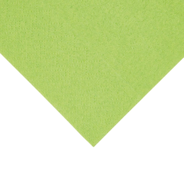 Fiesta Recyclable Lunch Napkin Kiwi 33x33cm 2ply 1/8 Fold (2000 Pack) Fiesta Recyclable