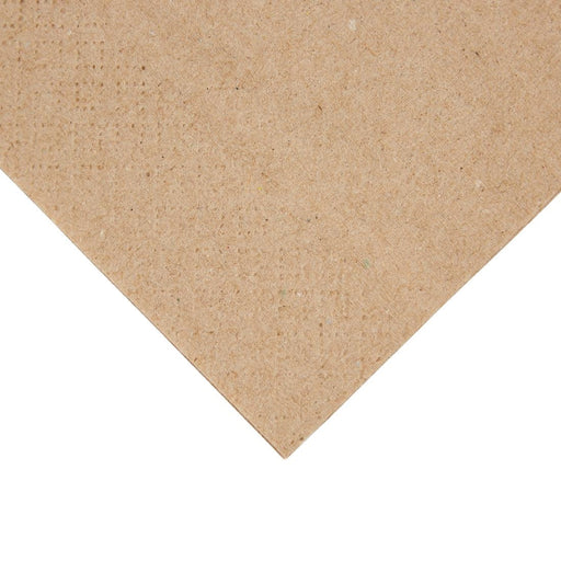 Fiesta Recyclable Recycled Lunch Napkin Kraft 33x33cm 2ply 1/8 Fold (2000 Pack) Fiesta Recyclable