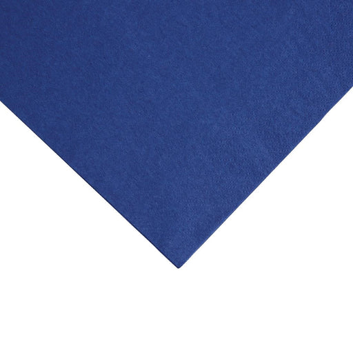 Fiesta Recyclable Dinner Napkin Dark Blue 40x40cm 2ply 1/4 Fold (2000 Pack) Fiesta Recyclable
