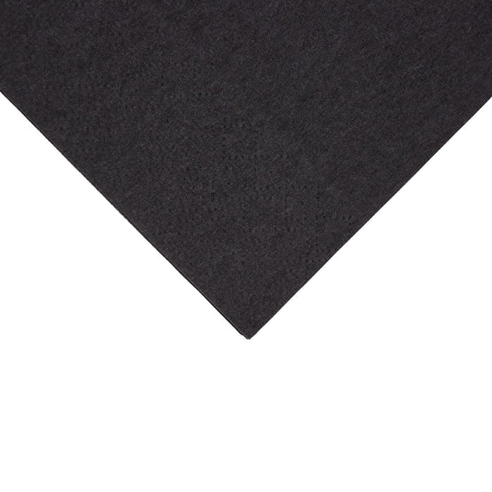 Fiesta Recyclable Dinner Napkin Black 40x40cm 2ply 1/8 Fold (2000 Pack) Fiesta Recyclable