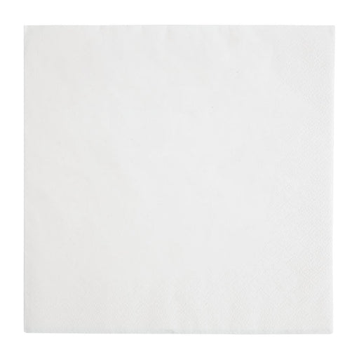 Fiesta Recyclable Dinner Napkin White 40x40cm 3ply 1/4 Fold (1000 Pack) Fiesta Recyclable
