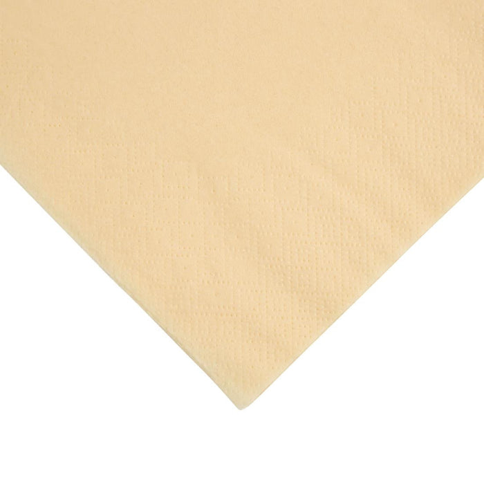Fiesta Recyclable Dinner Napkin Cream 40x40cm 3ply 1/4 Fold (1000 Pack) Fiesta Recyclable