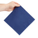 Fiesta Recyclable Dinner Napkin Dark Blue 40x40cm 3ply 1/4 Fold (1000 Pack) Fiesta Recyclable