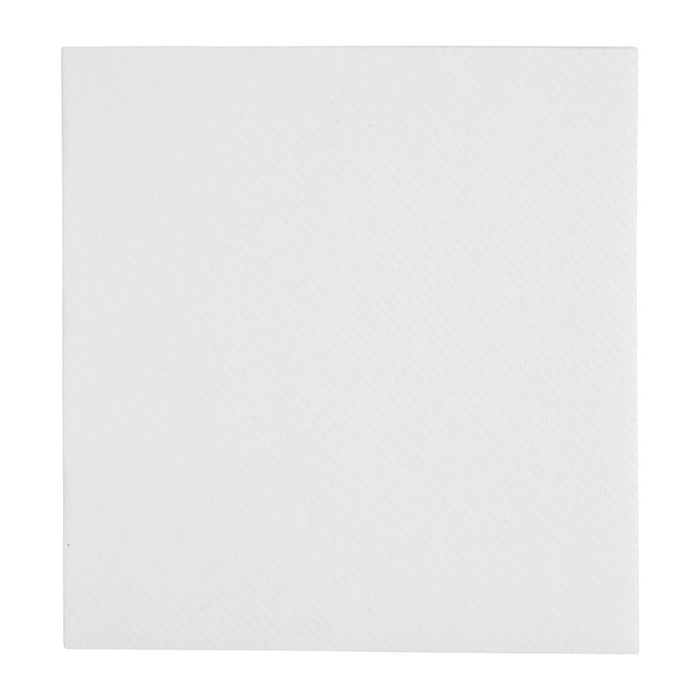 Fiesta Recyclable Premium Tablin Cocktail Napkin White 24x24cm Airlaid 1/4 Fold (2400 Pack) Fiesta Recyclable