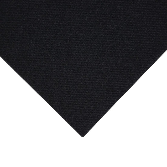 Fiesta Recyclable Premium Tablin Cocktail Napkin Black 24x24cm Airlaid 1/4 Fold (2400 Pack) Fiesta Recyclable