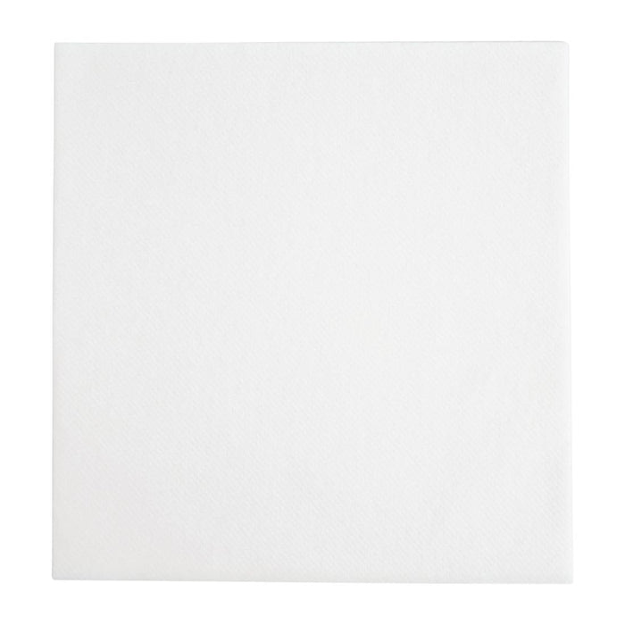 Fiesta Recyclable Premium Tablin Dinner Napkin White 40x40cm Airlaid 1/4 Fold (500 Pack) Fiesta Recyclable