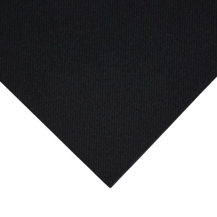 Fiesta Recyclable Premium Tablin Dinner Napkin Black 40x40cm Airlaid 1/4 Fold (500 Pack) Fiesta Recyclable