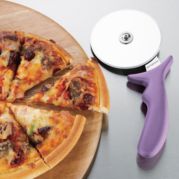 Hygiplas Pizza Wheel Purple Allergens - 4" Hygiplas