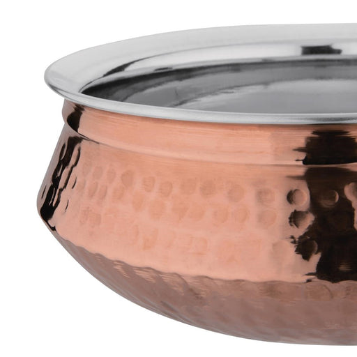 Olympia Large Handi Serving Dish Copper 1.5Ltr Olympia