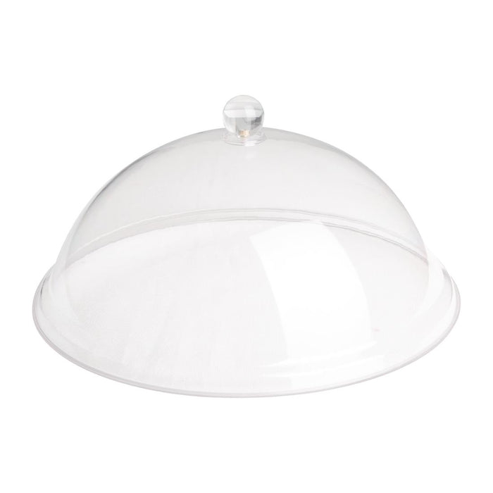 315(Ø) x 125(H)mm. Clear Polycarbonate