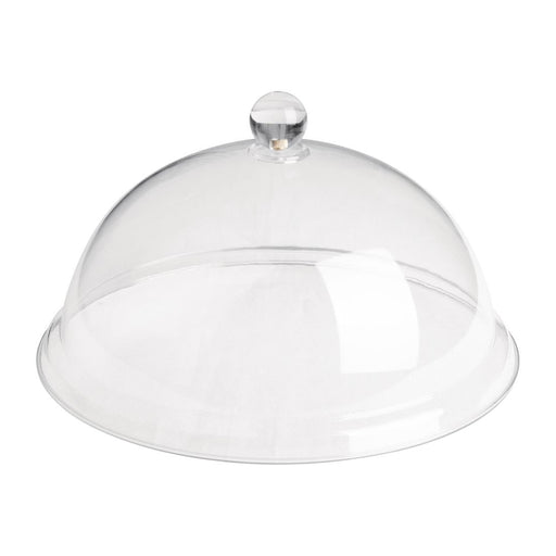 260(Ø) x 115(H)mm. Clear Polycarbonate