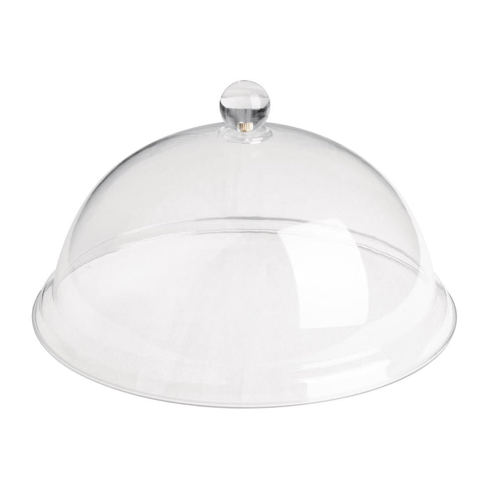 260(Ø) x 115(H)mm. Clear Polycarbonate
