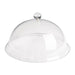 260(Ø) x 115(H)mm. Clear Polycarbonate