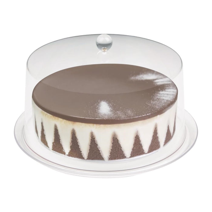 Olympia Kristallon Polycarbonate Display Cover Clear 308(Ø) x 190(H)mm Olympia