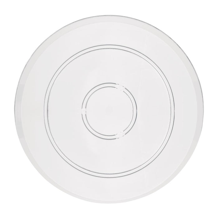 345(Ø) x 16(H)mm. Clear Polycarbonate
