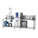 Hobart Profi Dual Level Pass Through Dishwasher TLWW-10A with Integral Softener Hobart