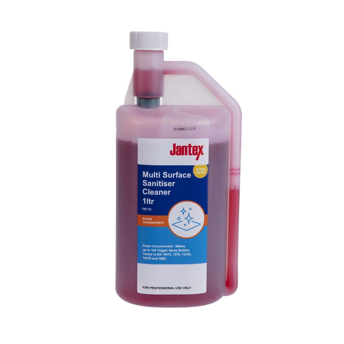 Pack Quantity: 1 x 1Ltr. Tested To BS EN 1276, BS EN 13704, BS EN 14476, BS EN 14675, BS EN 1650 and BS EN 1467