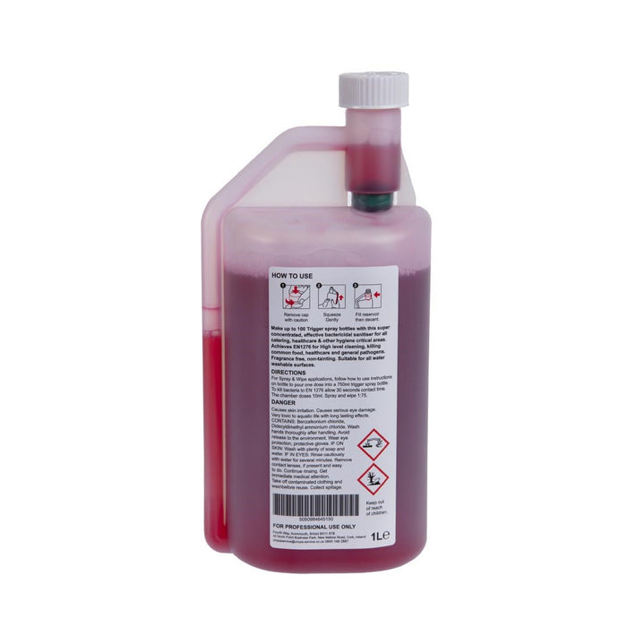 Jantex Kitchen Cleaner and Sanitiser Super Concentrate 1Ltr Jantex