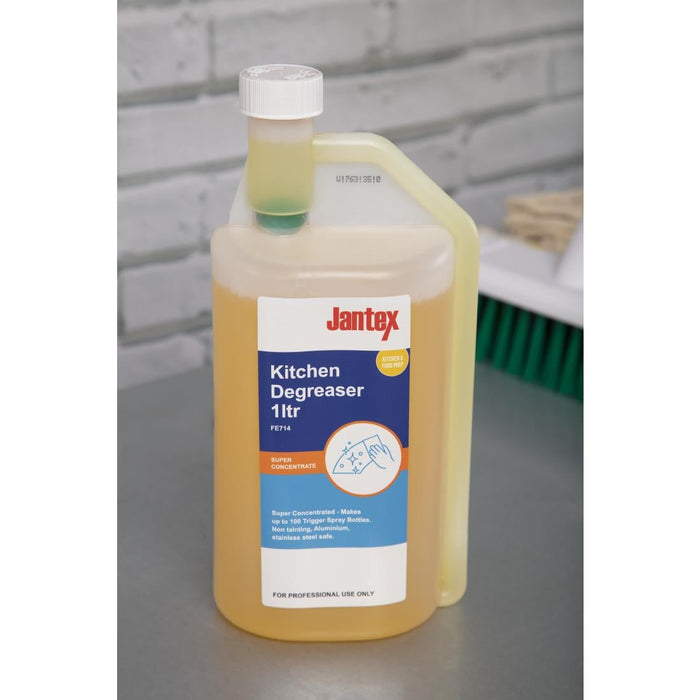 Jantex Kitchen Degreaser Super Concentrate 1Ltr Jantex