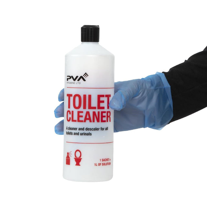 PVA Hygiene Toilet Cleaner Squeezy Bottle 1Ltr PVA Hygiene