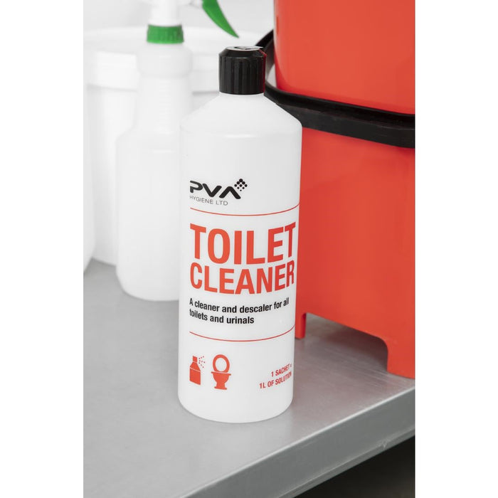 PVA Hygiene Toilet Cleaner Squeezy Bottle 1Ltr PVA Hygiene
