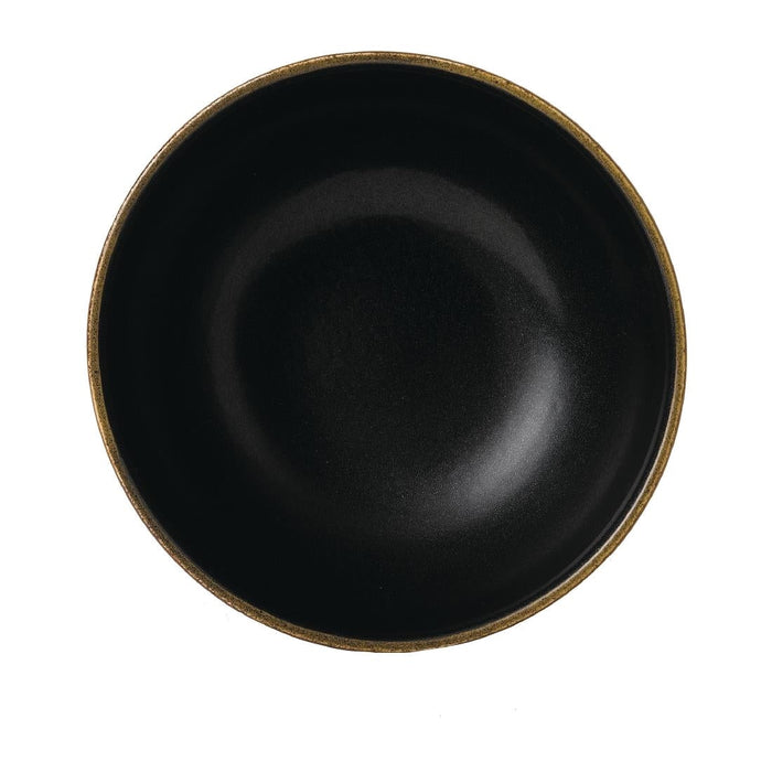 Churchill Super Vitrified Nourish Siena Brown Deep Bowls 155mm (6 Pack) Churchill