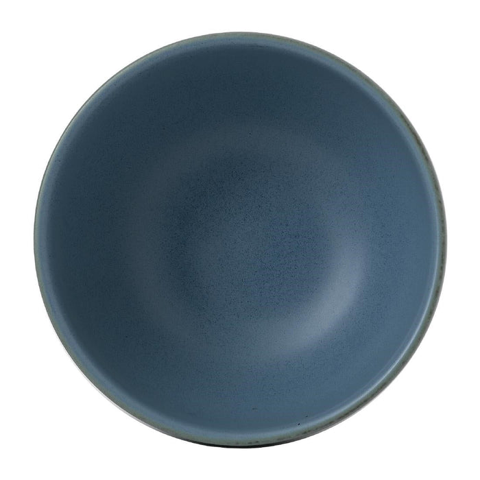 Churchill Super Vitrified Nourish Oslo Blue Deep Bowls 155mm (6 Pack) Churchill