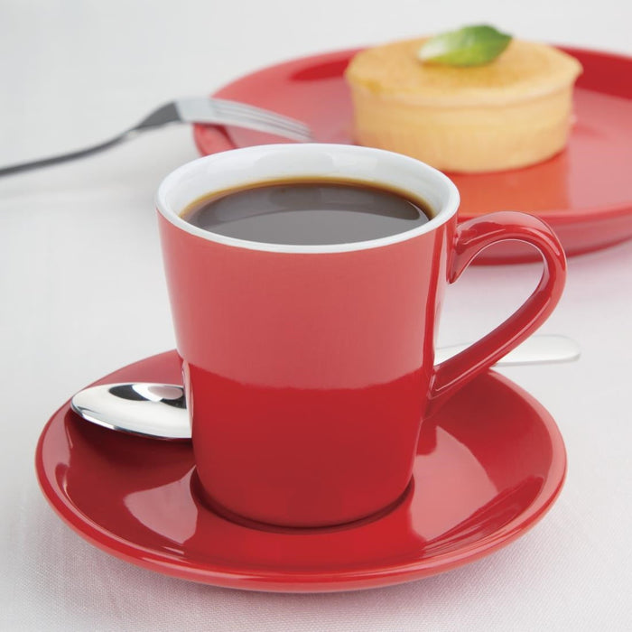 Olympia Cafe Flat White Red - 170ml 5.74fl oz (12 Pack) Olympia