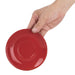 Olympia Cafe Red Saucer 131mm 5 3/10" (12 Pack) Olympia