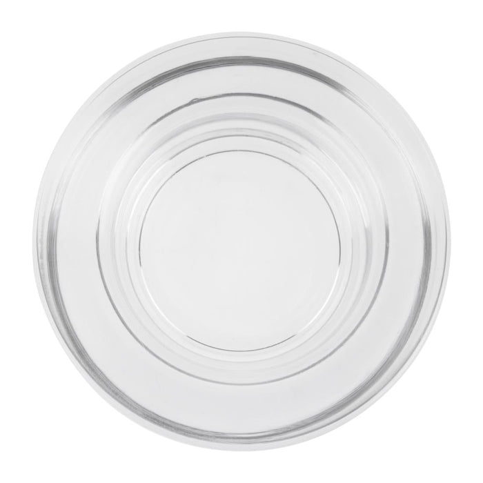Utopia Chunky Clear Tealight Holders (12 Pack) Utopia