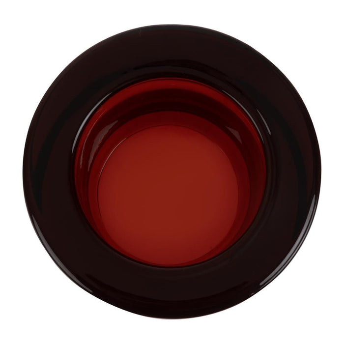 Utopia Chunky Red Tealight Holders (12 Pack) Utopia