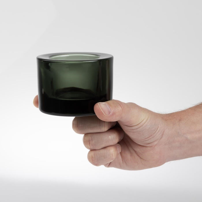 Utopia Chunky Black Tealight Holders (12 Pack) Utopia