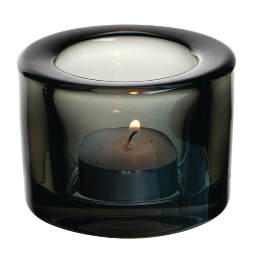 Utopia Chunky Black Tealight Holders (12 Pack) Utopia