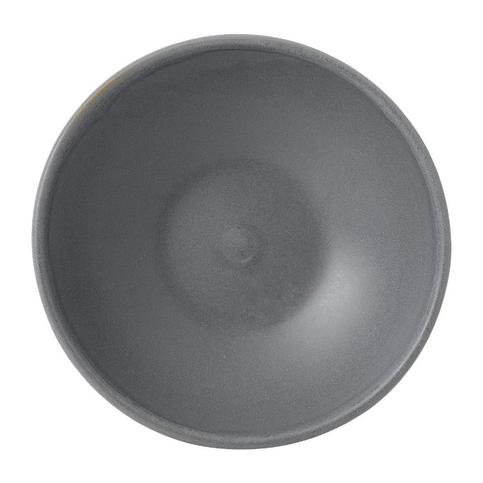 Churchill Super Vitrified Nourish Seattle Grey Shallow Bowls 9oz (12 Pack) Churchill