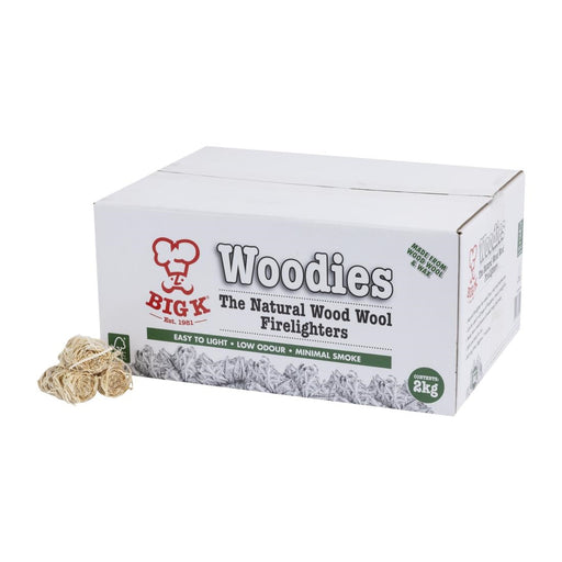 Natural Wood Wool Firelighters | 2kg