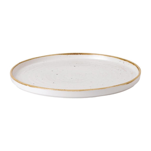 Stonecast Barley White Walled Plates 10 3/4 " (6 Pack) Churchill