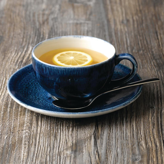 Stonecast Plume Ultramarine Cappuccino Cup 12oz (12 Pack) Churchill