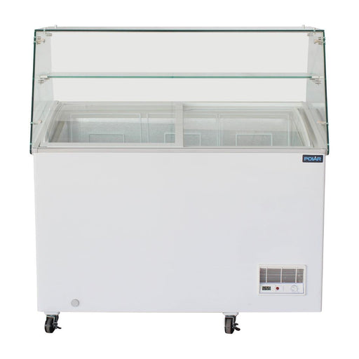 Polar G-Series Display Chest Freezer with Glass Surround 270Ltr Polar