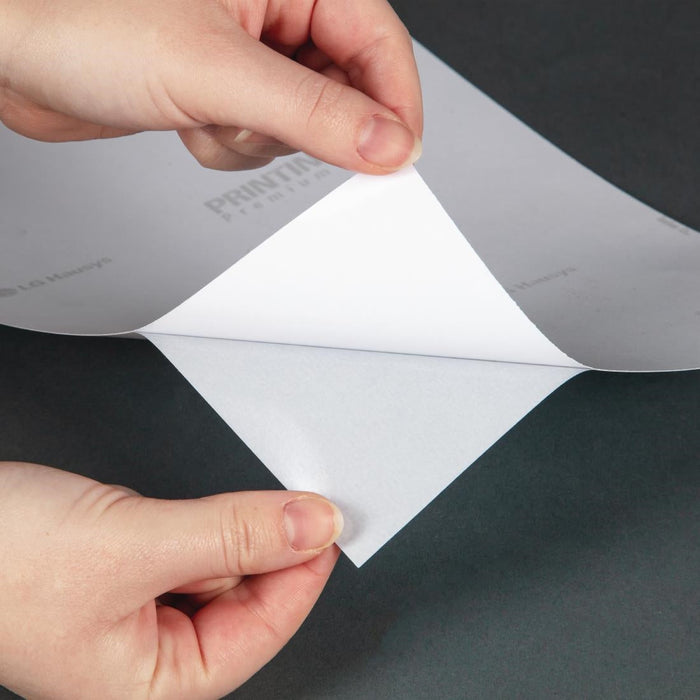 How To Wash Your Hands Sign A4 Self-Adhesive Vogue