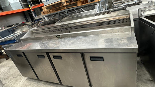 Foster Four Door Prep Counter Fridge FPS4HR - Refurbished Canmac Catering Equipment