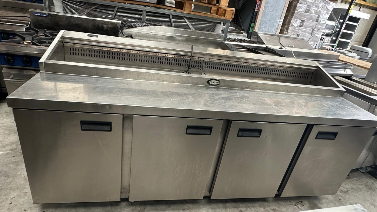 Foster Four Door Prep Counter Fridge FPS4HR - Refurbished Canmac Catering Equipment